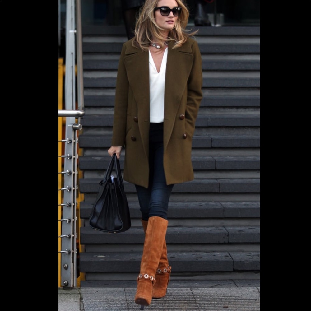 CYBER MONDAY Vintage Suede Coat